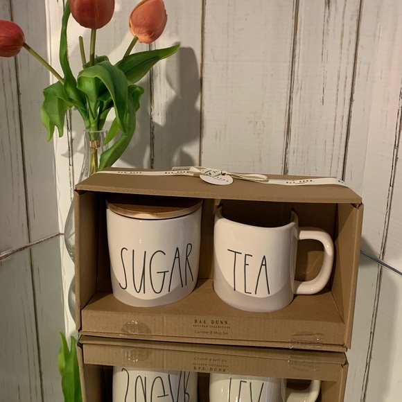 Sugar and Tea set Rae Dunn